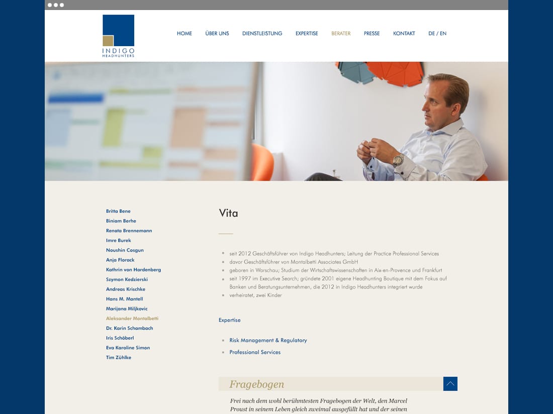 Indigo Headhunters - Berater