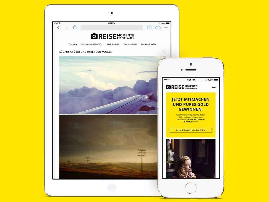 reisebank - responsive variante